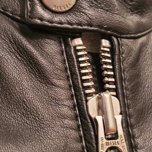 Diesel Leather Jacket - Picture 6 of 8